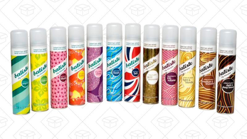 Batiste Dry Shampoo 3-pack | $14-$17 | Amazon | Clip $3 coupon